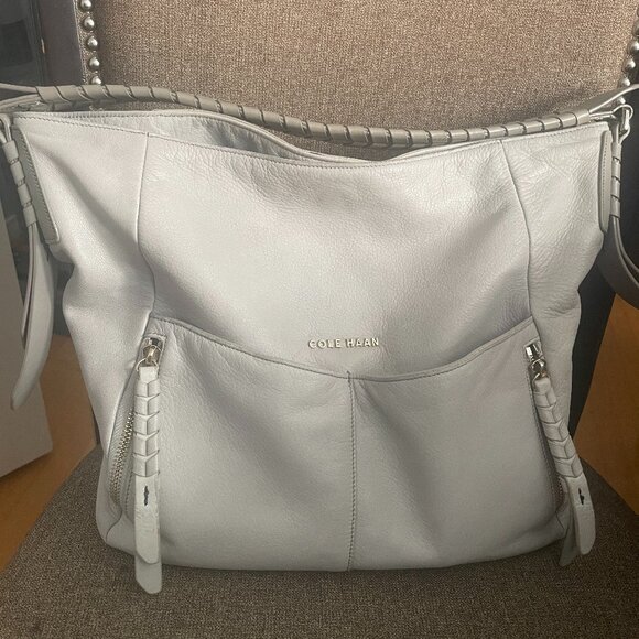 COLE HAAN 'FELICITY' Paloma Leather Hobo Shoulder Bag - Picture 1 of 9
